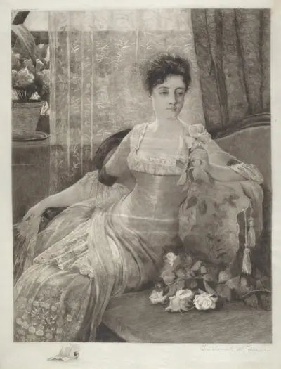 Untitled (Girl on a Couch)