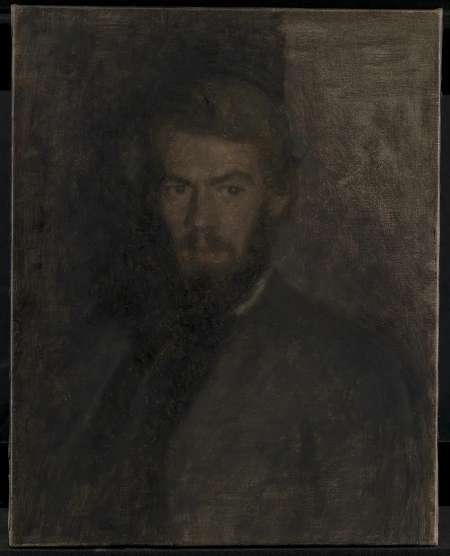 Henry Madsen. Skitse by Vilhelm Hammershøi