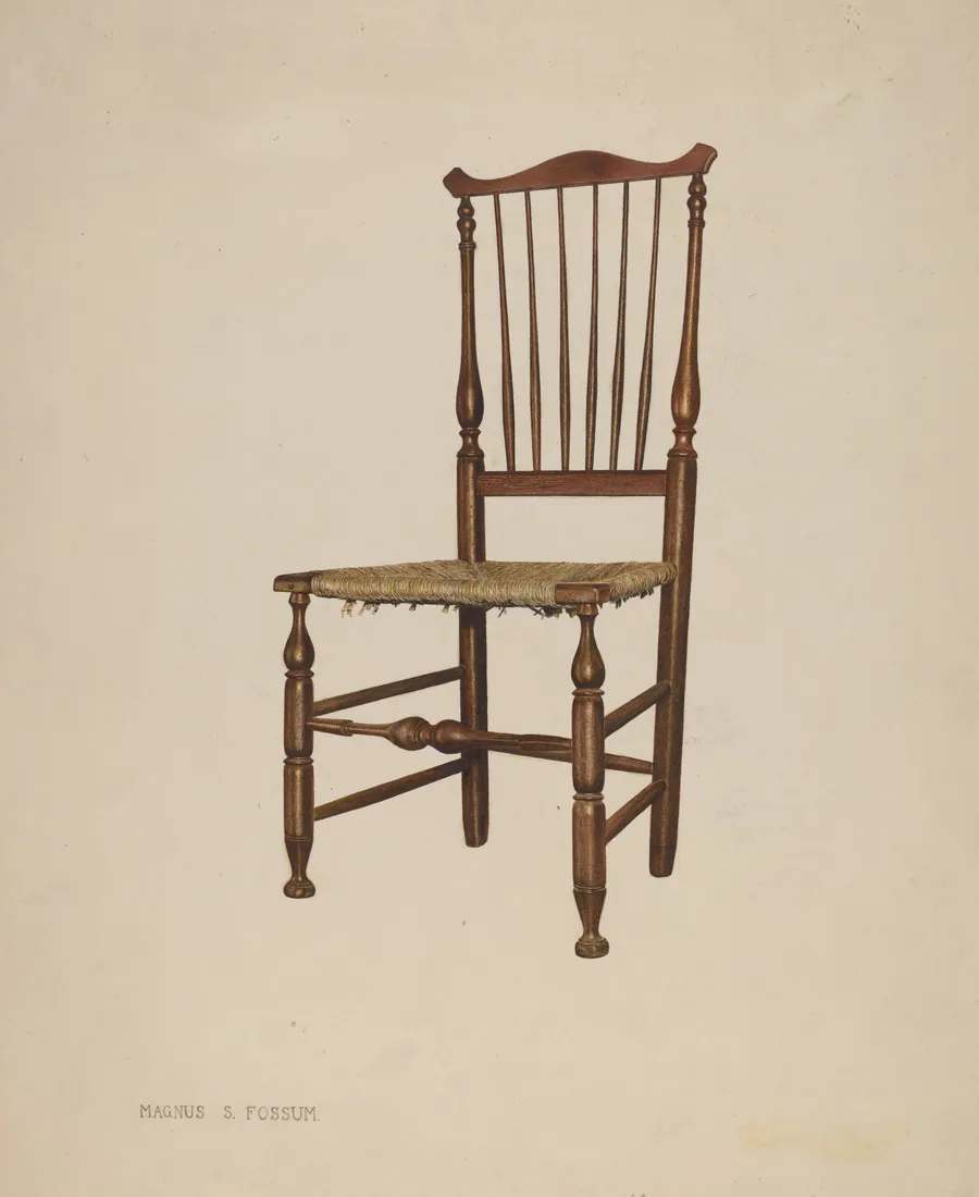 "Bastard" Windsor Chair by Magnus S. Fossum