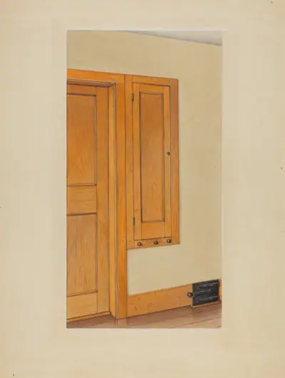 Shaker Built-In Cupboard