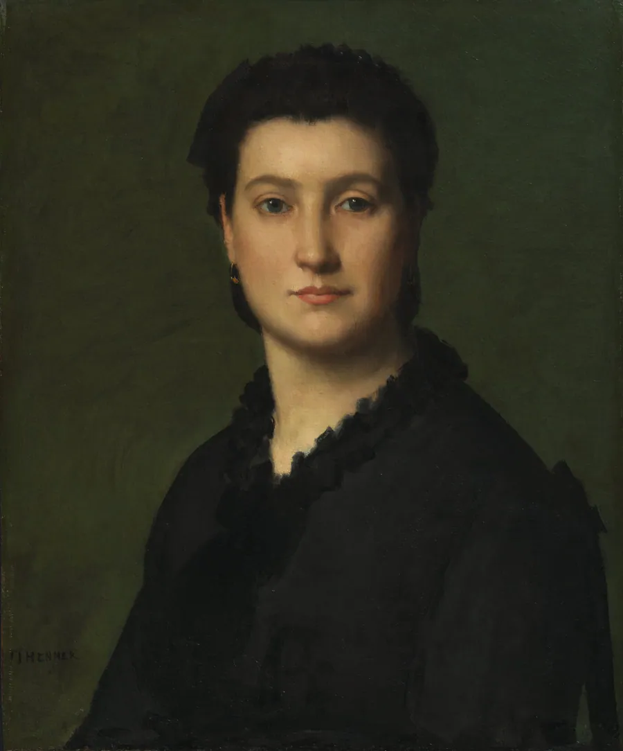 Portrait of a Woman by Jean-Jacques Henner