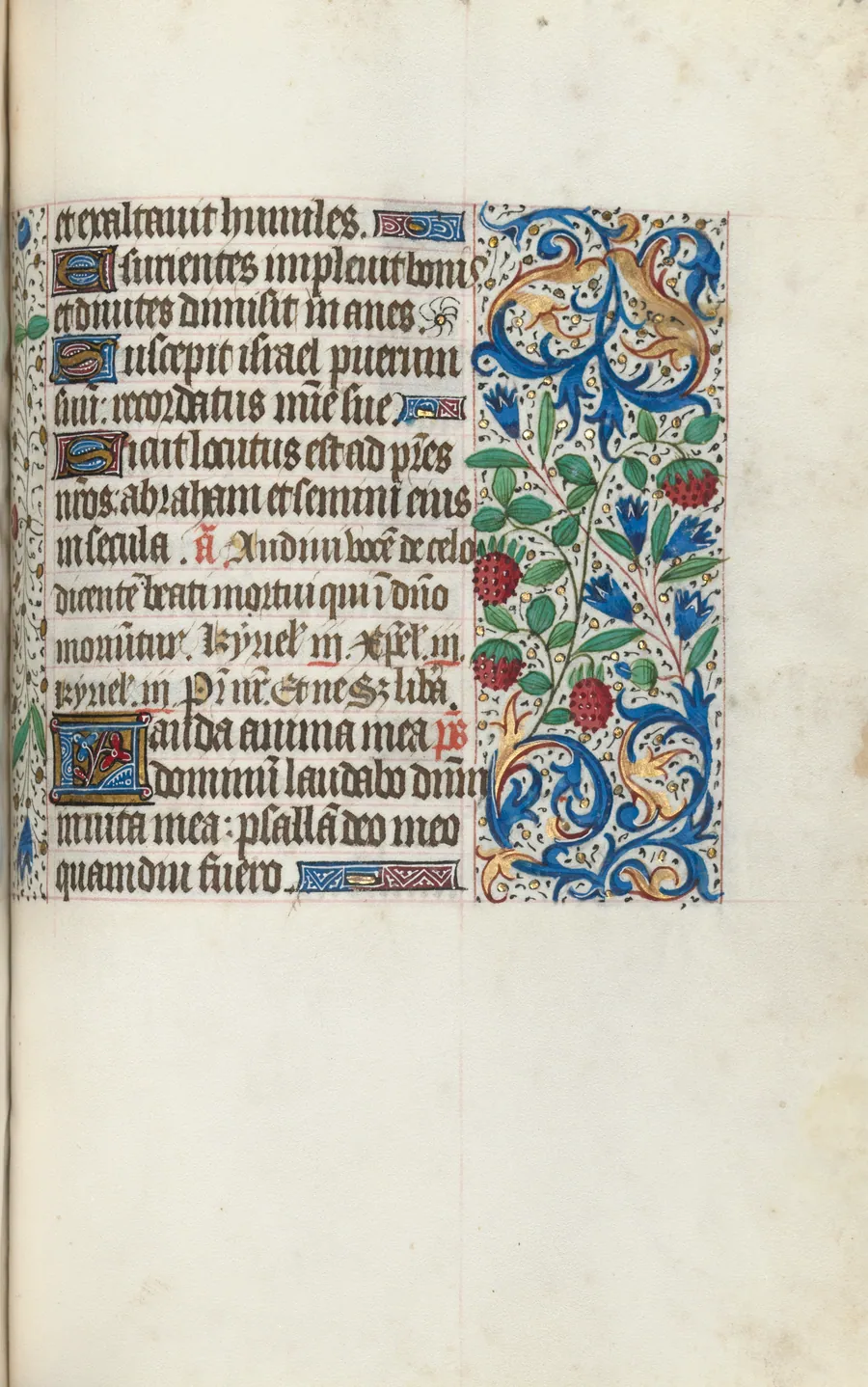 Book of Hours (Use of Rouen): fol. 108r by Master of the Geneva Latini