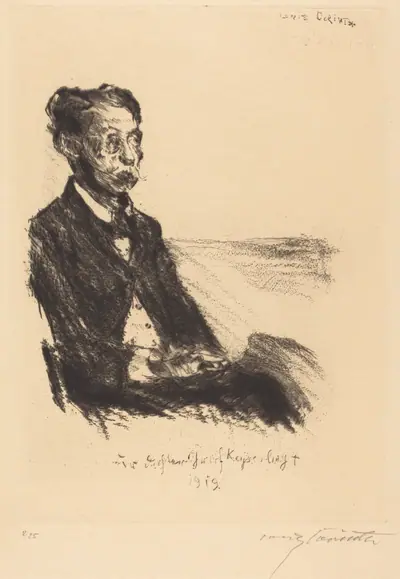 Bildnis des Grafen Keyserling (Portrait of Count Keyserling)