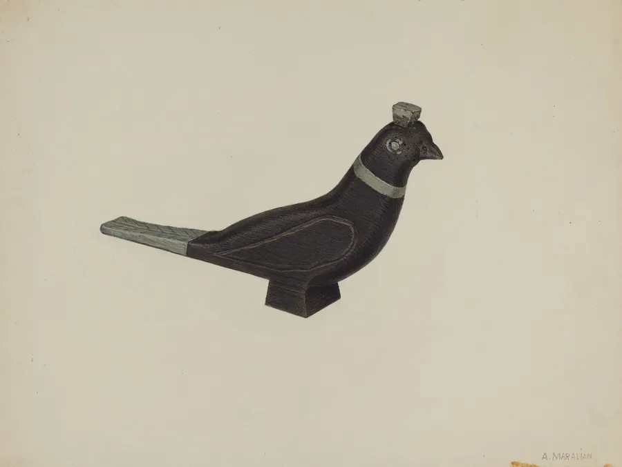 Pa. German Toy Bird by Arsen Maralian