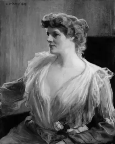 Portræt af Madame Suzanne Potre