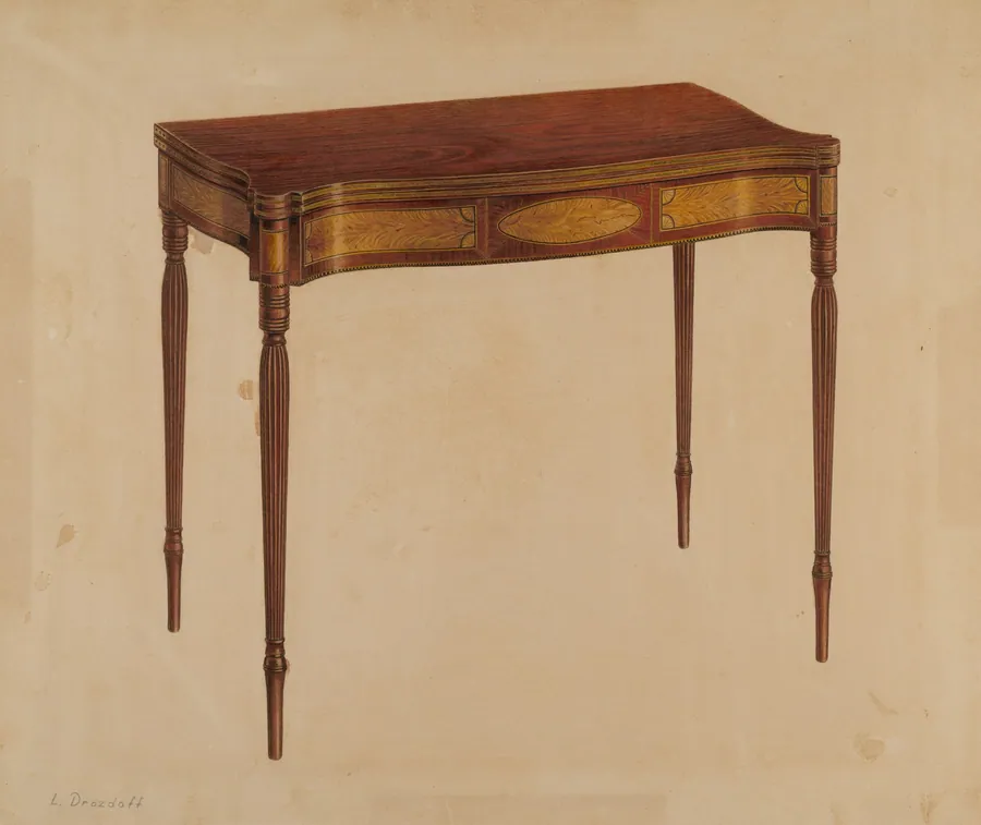 Card Table by Leo Drozdoff
