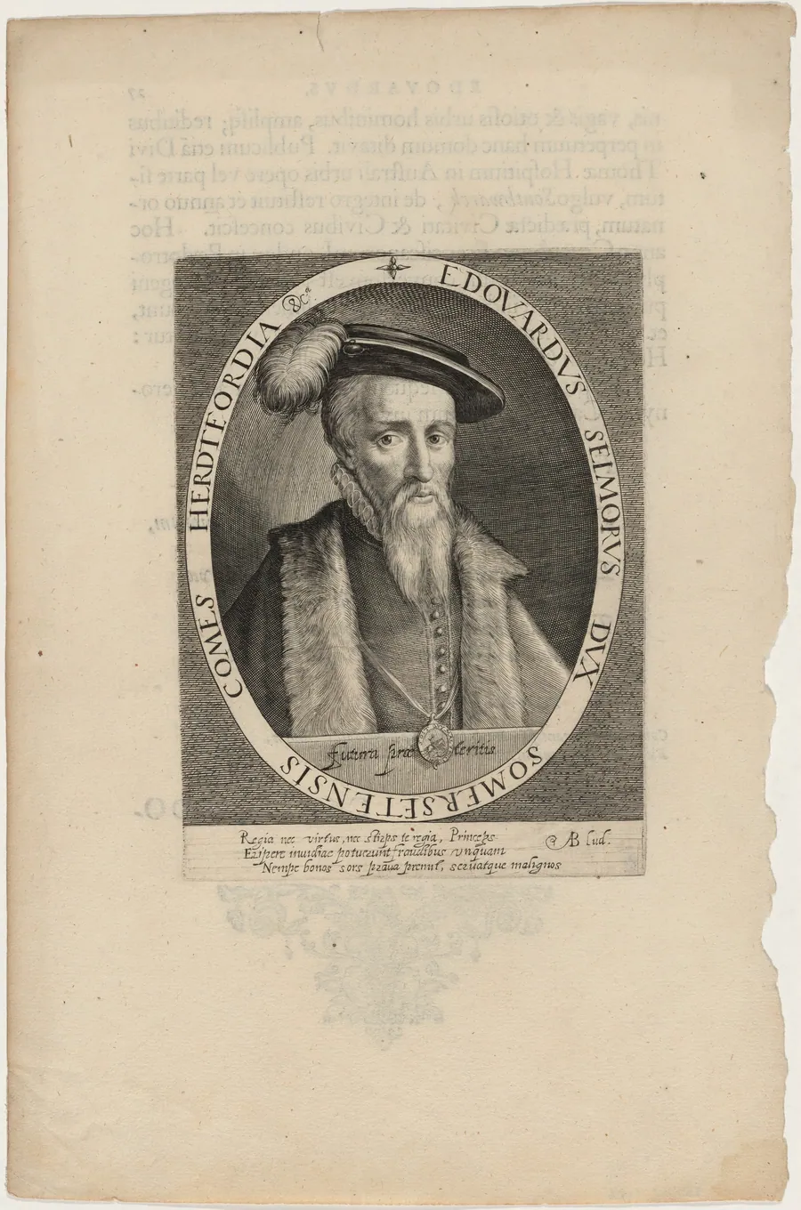 Edward Seymour, First Duke of Somerset by Willem de Passe