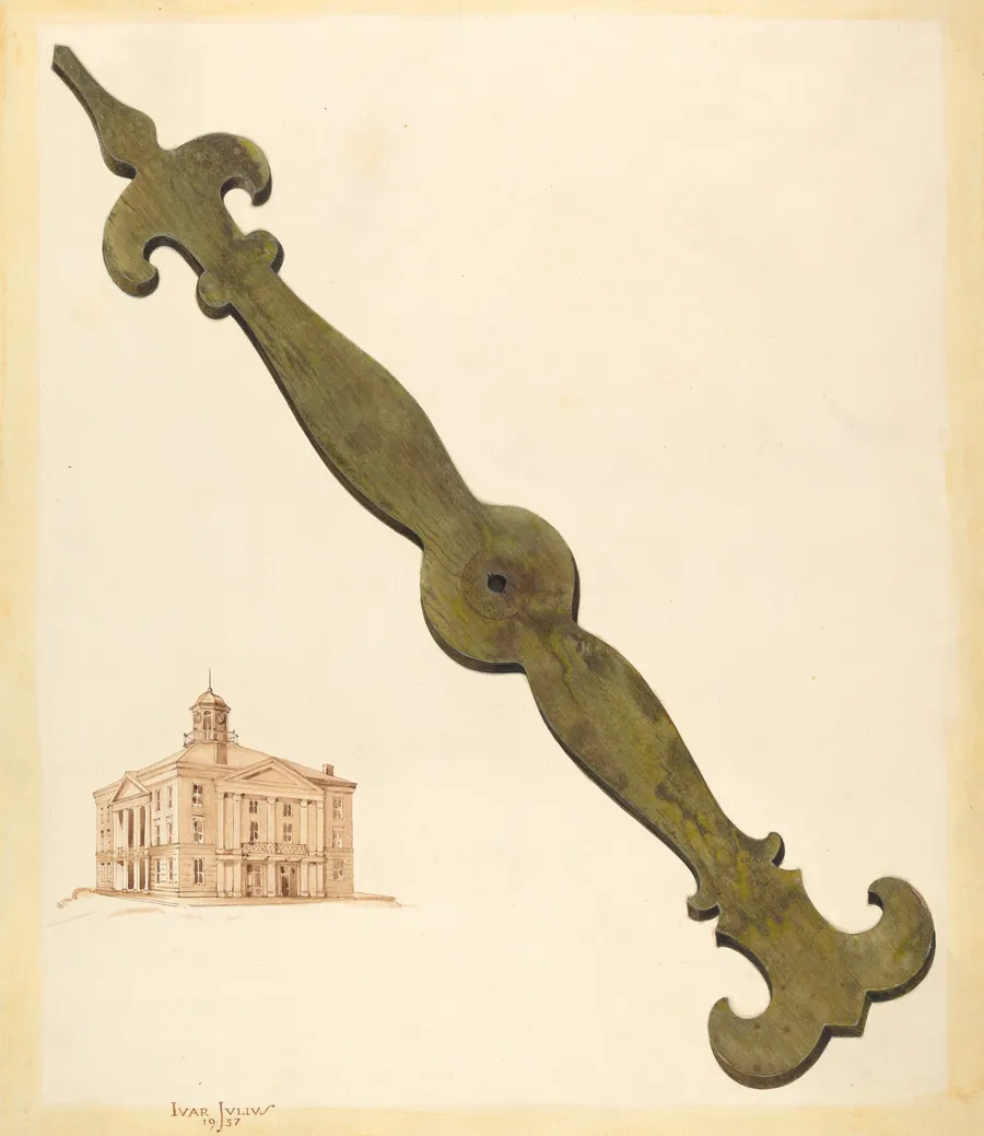 Bishop Hill: Clock Hand by Ivar Julius