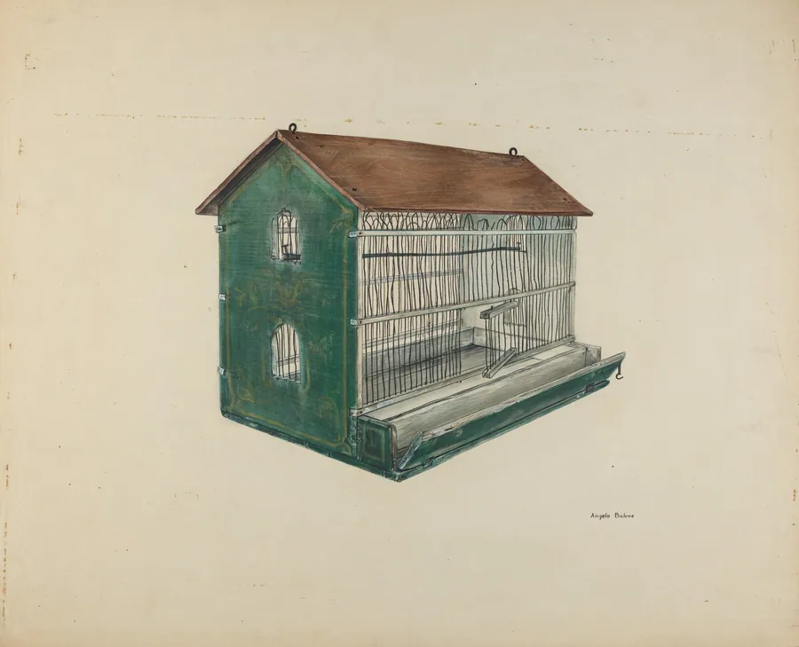 Zoar Bird Cage by Angelo Bulone