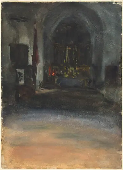 Spanish Church Interior