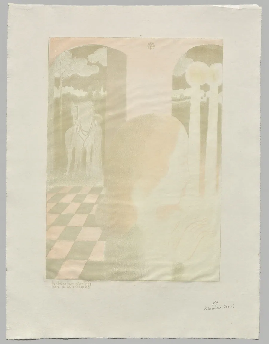 The Knight Did Not Die in the Crusade by Maurice Denis