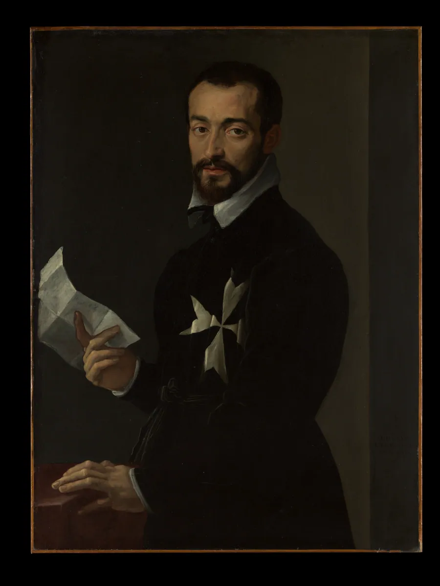 Portrait of a Knight of Malta, Probably Fra Jacopo Salviati by Mirabello Cavalori