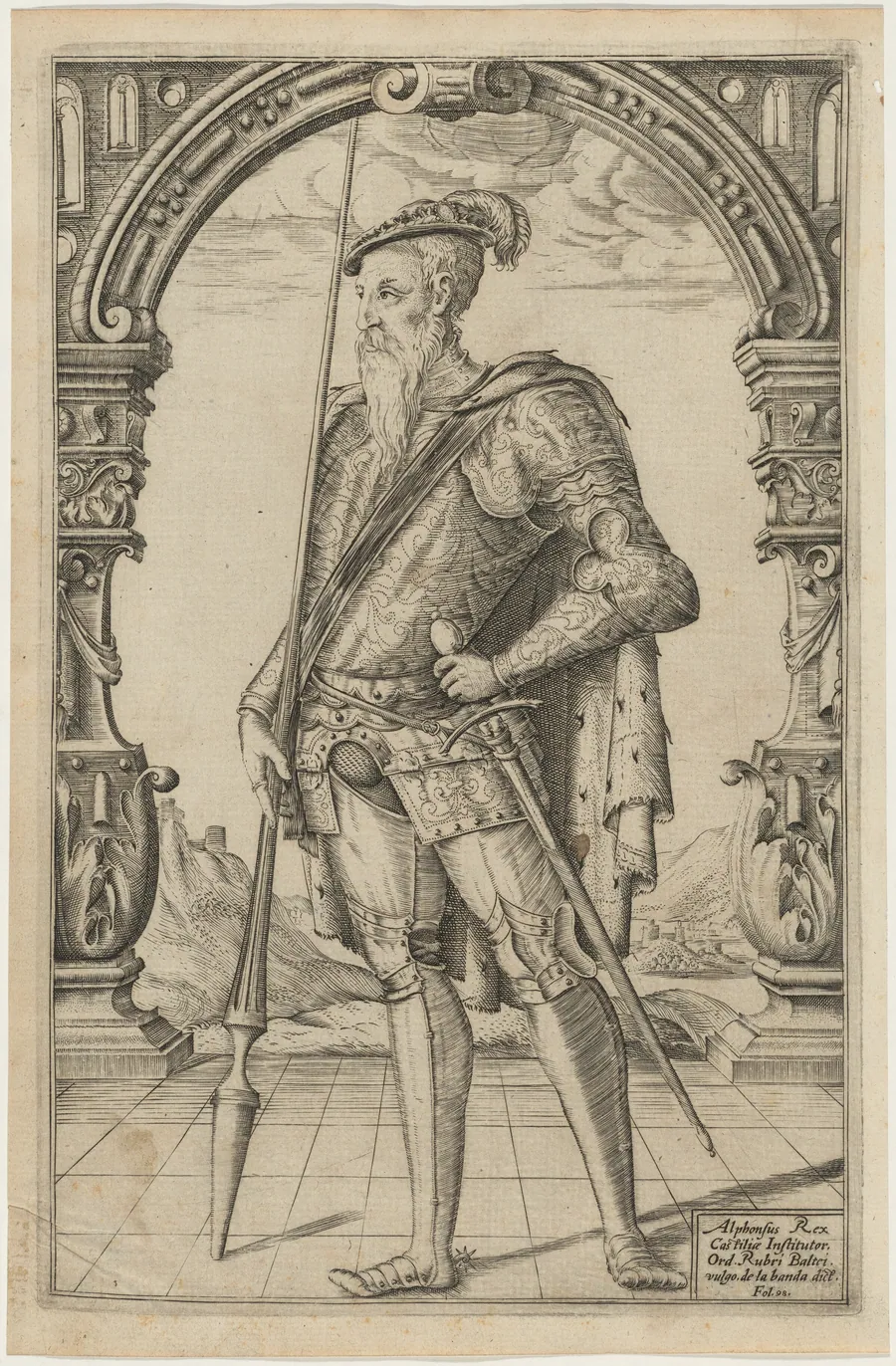 Alphonso, King of Castile by William Rogers