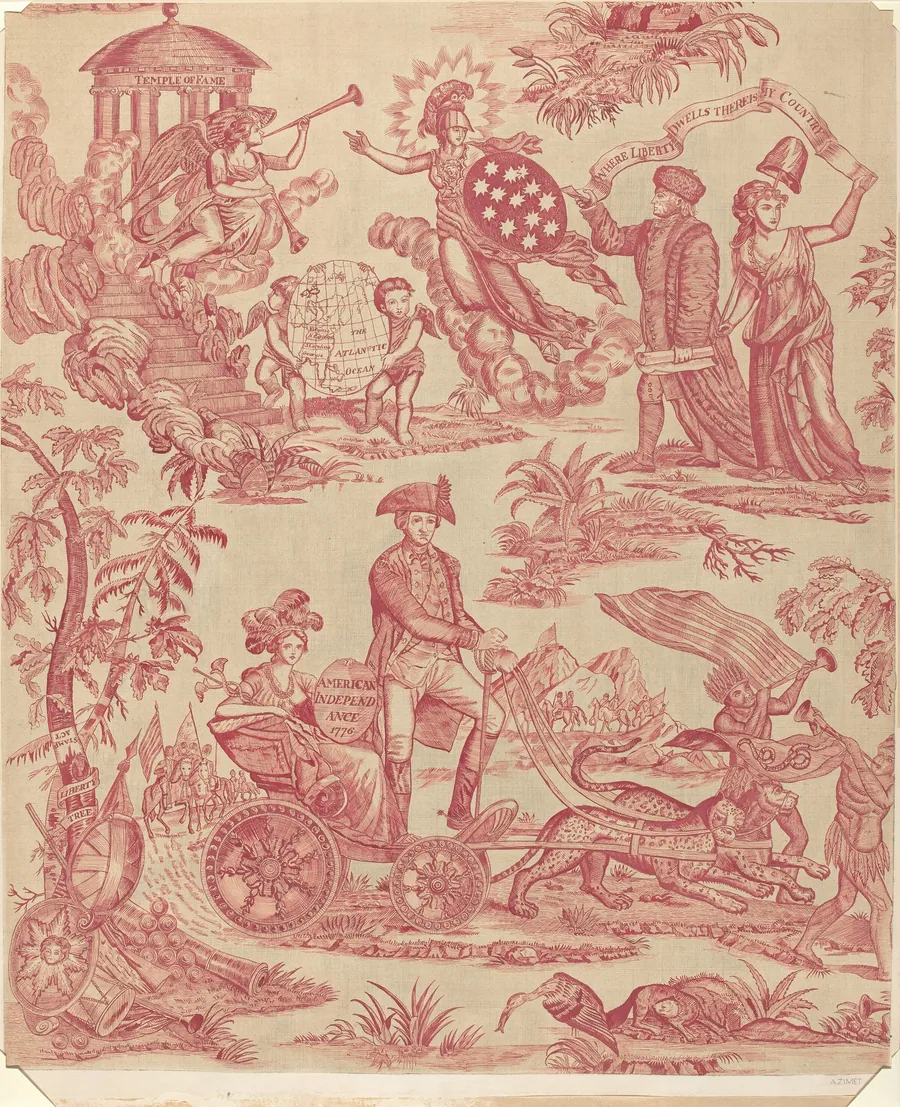 Printed Textile - Historical by A. Zimet