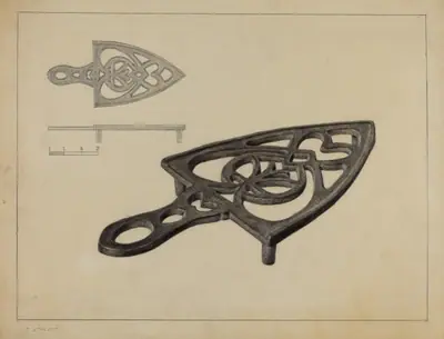 Flat Iron Holder