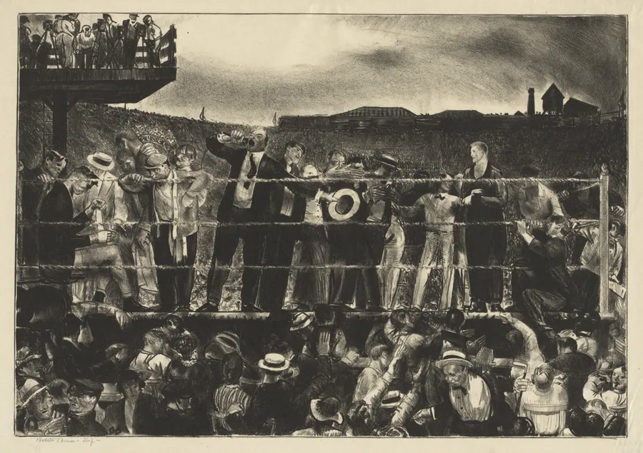Introducing Georges Carpentier by George Bellows