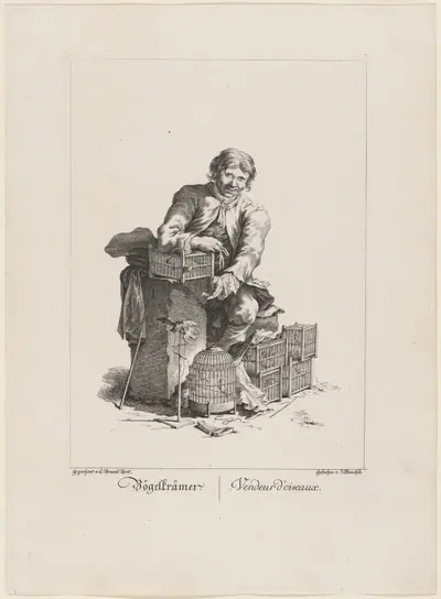 Vögelträmer (Bird Vendor)
