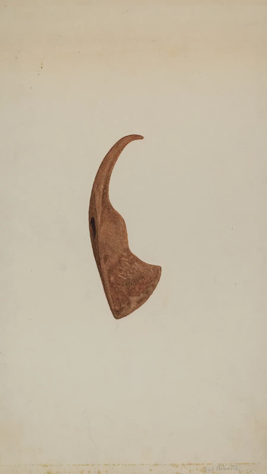 Iron Hatchet Head by Sydney Roberts