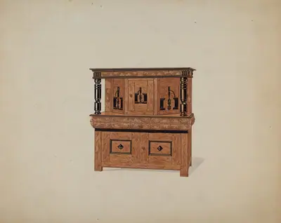 Guilford Press Cupboard
