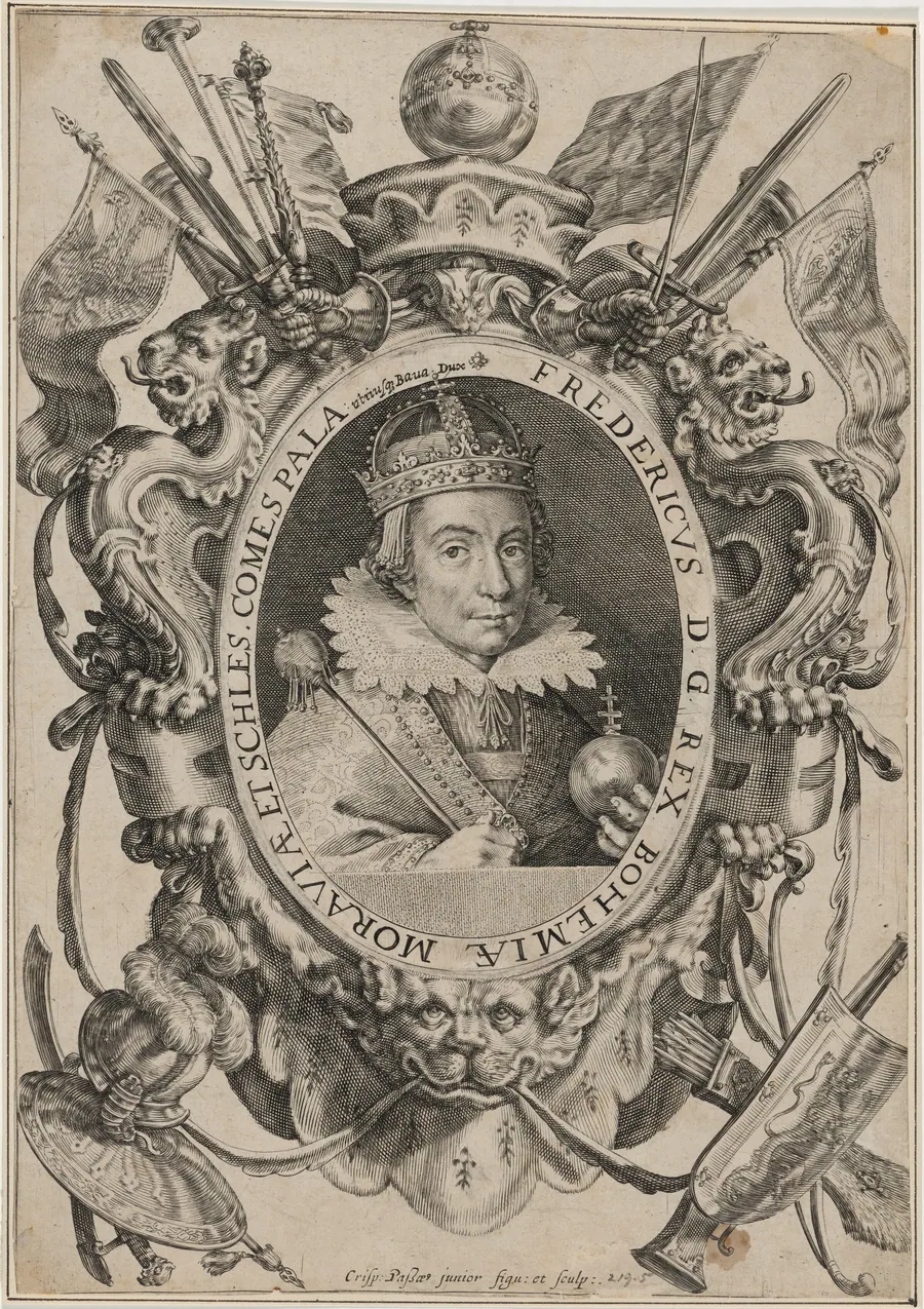Frederick V, Elector Palatine, King of Bohemia by Crispijn van de Passe I