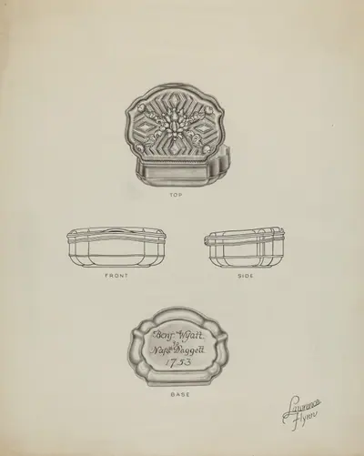 Silver Snuff Box
