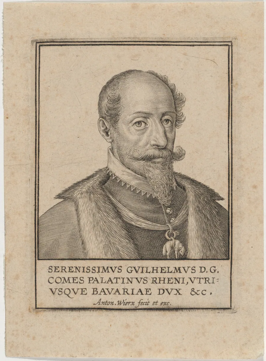 William V, Duke of Bavaria by Anton Wierix II