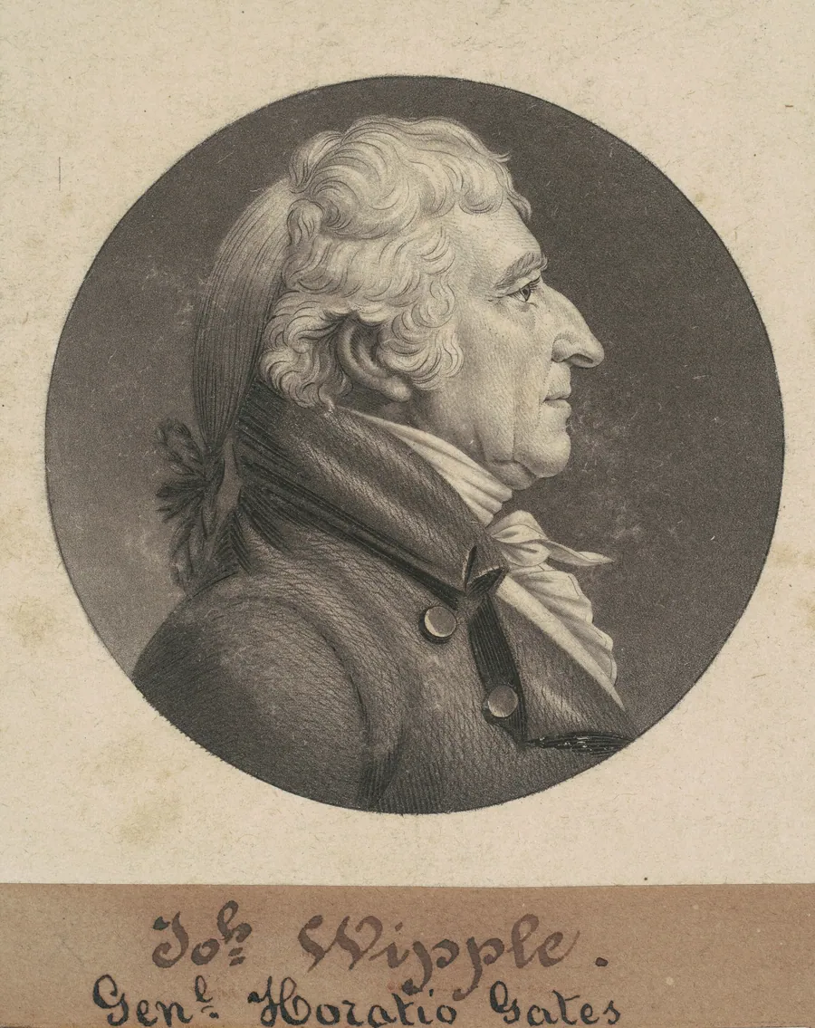Joseph Whipple by Charles B. J. Févret de Saint-Mémin