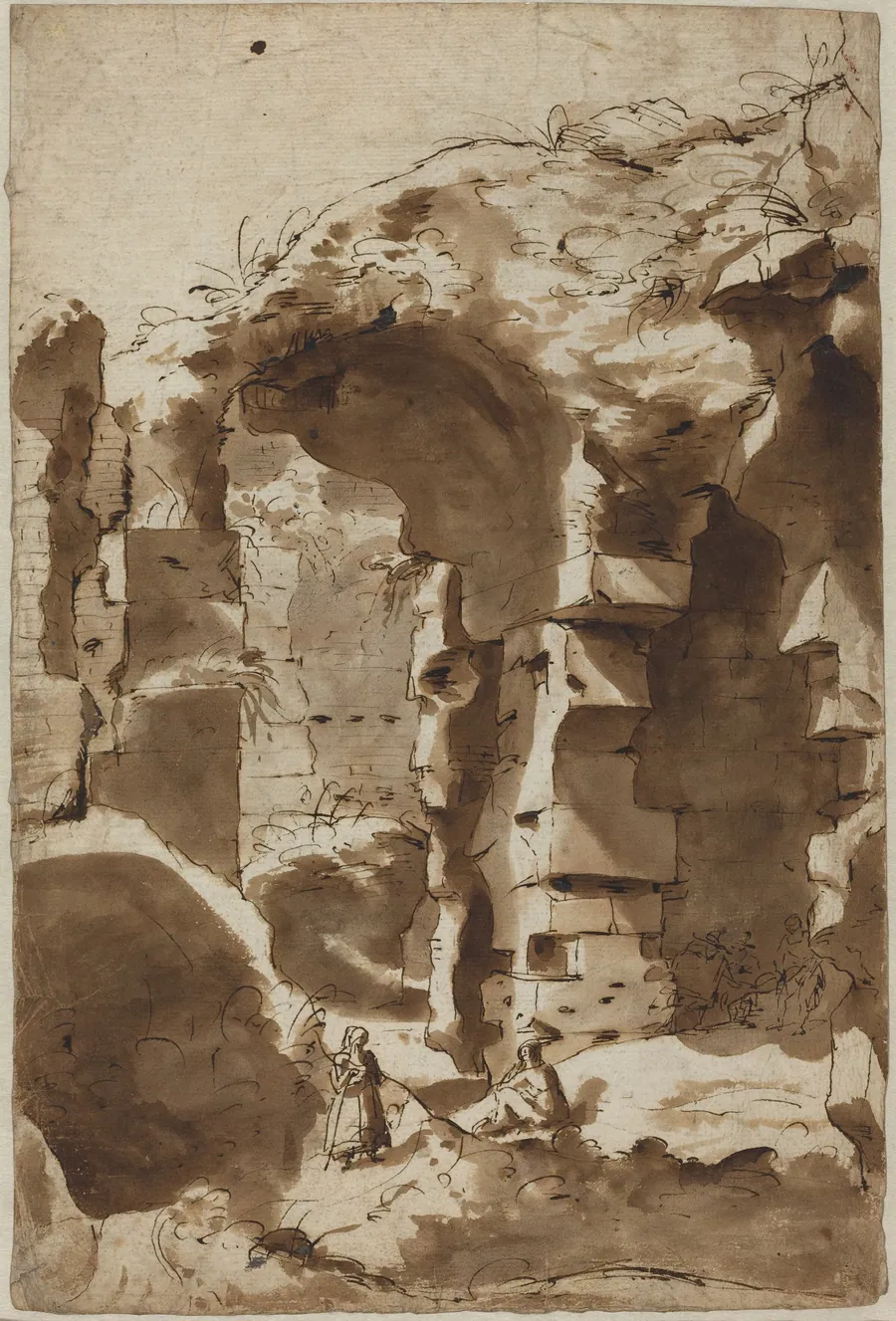 The Ruins of the Colosseum by Jan Asselijn