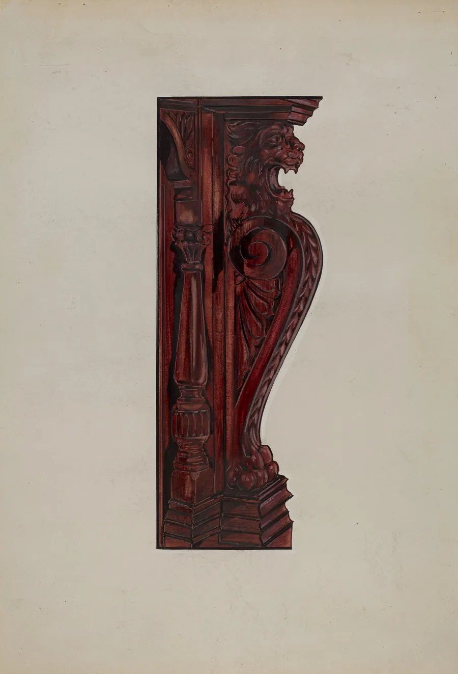 Mantel Detail by Sebastian Simonet