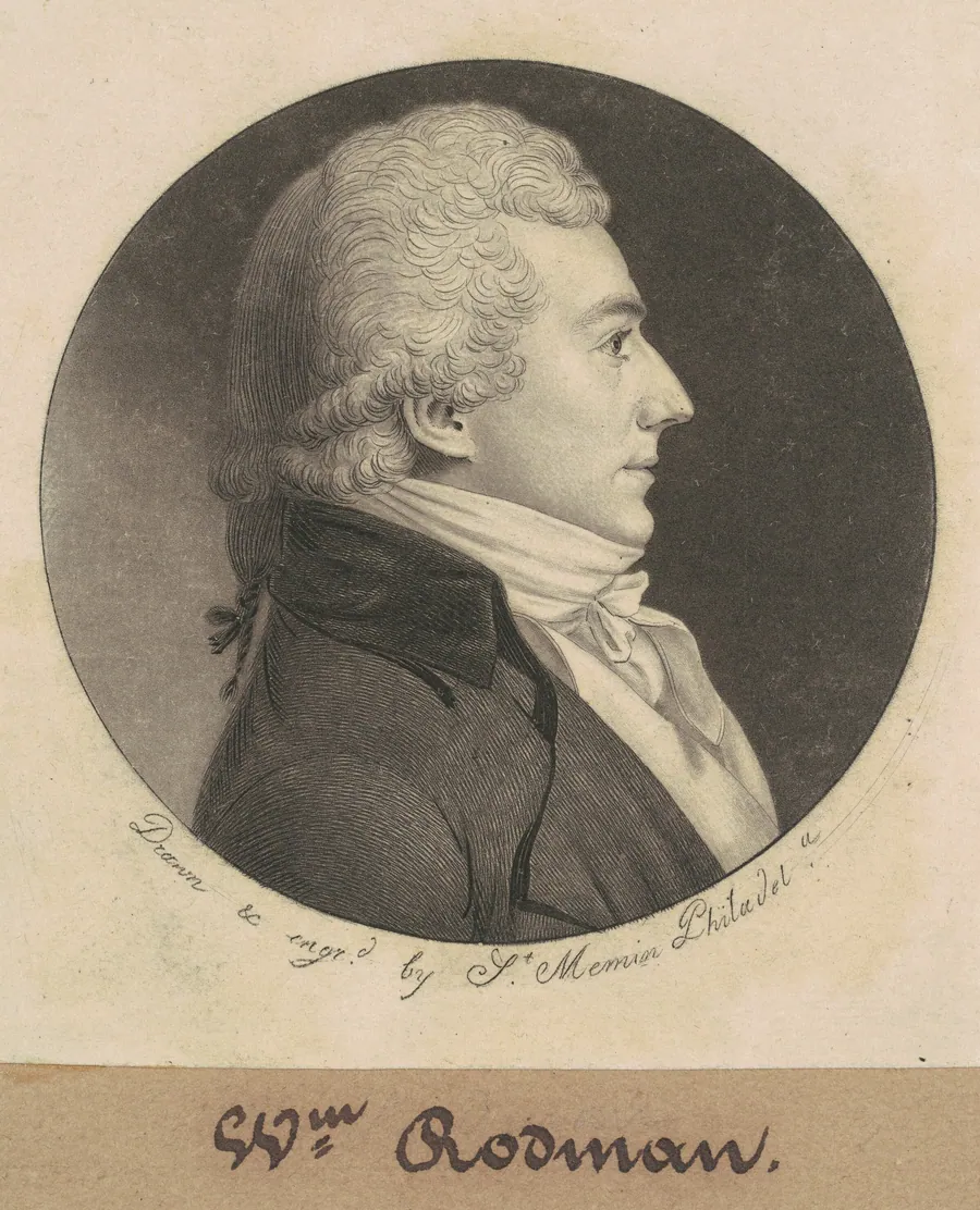 John Rodman by Charles B. J. Févret de Saint-Mémin