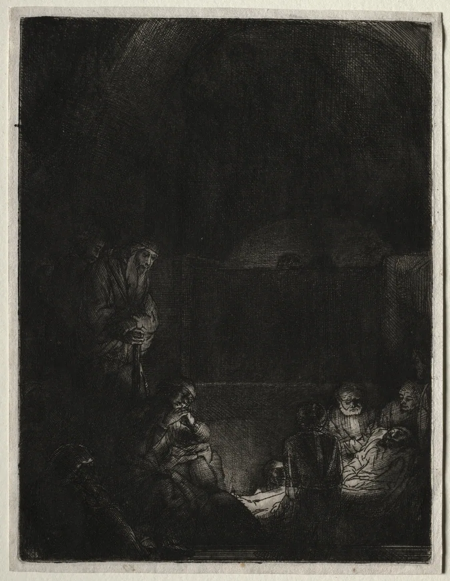The Entombment by Rembrandt van Rijn