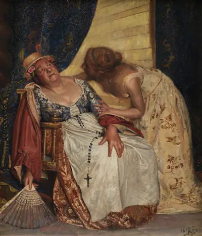 Julie og ammen