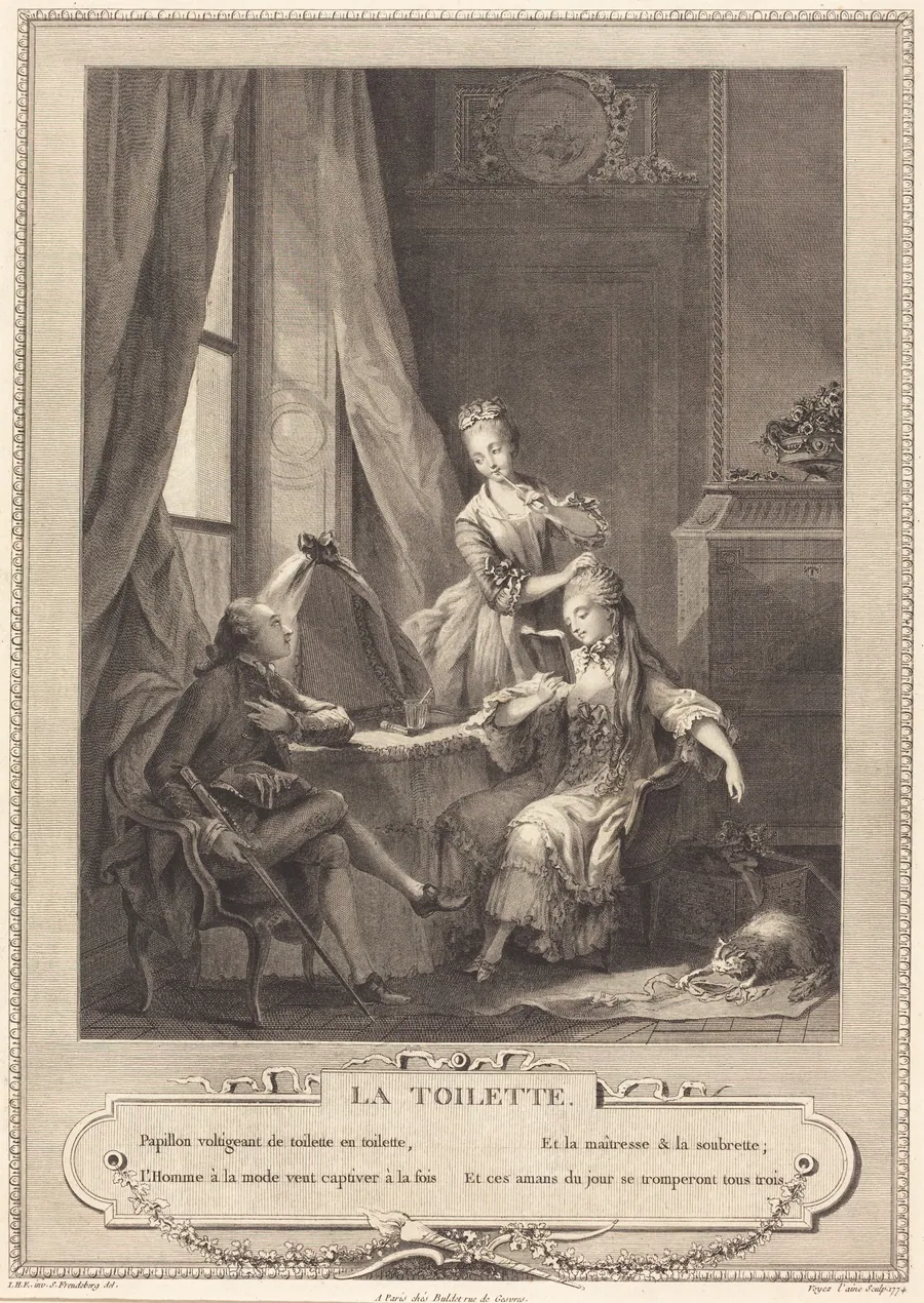 La toilette by Nicolas Joseph Voyez