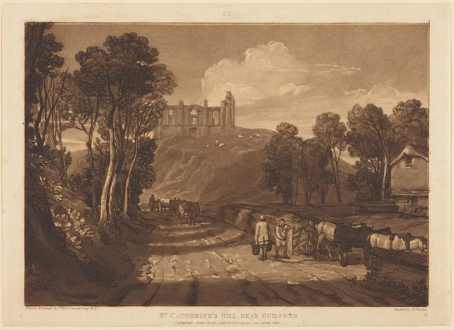 Saint Catherine's Hill Near Guilford by J.C. Easling