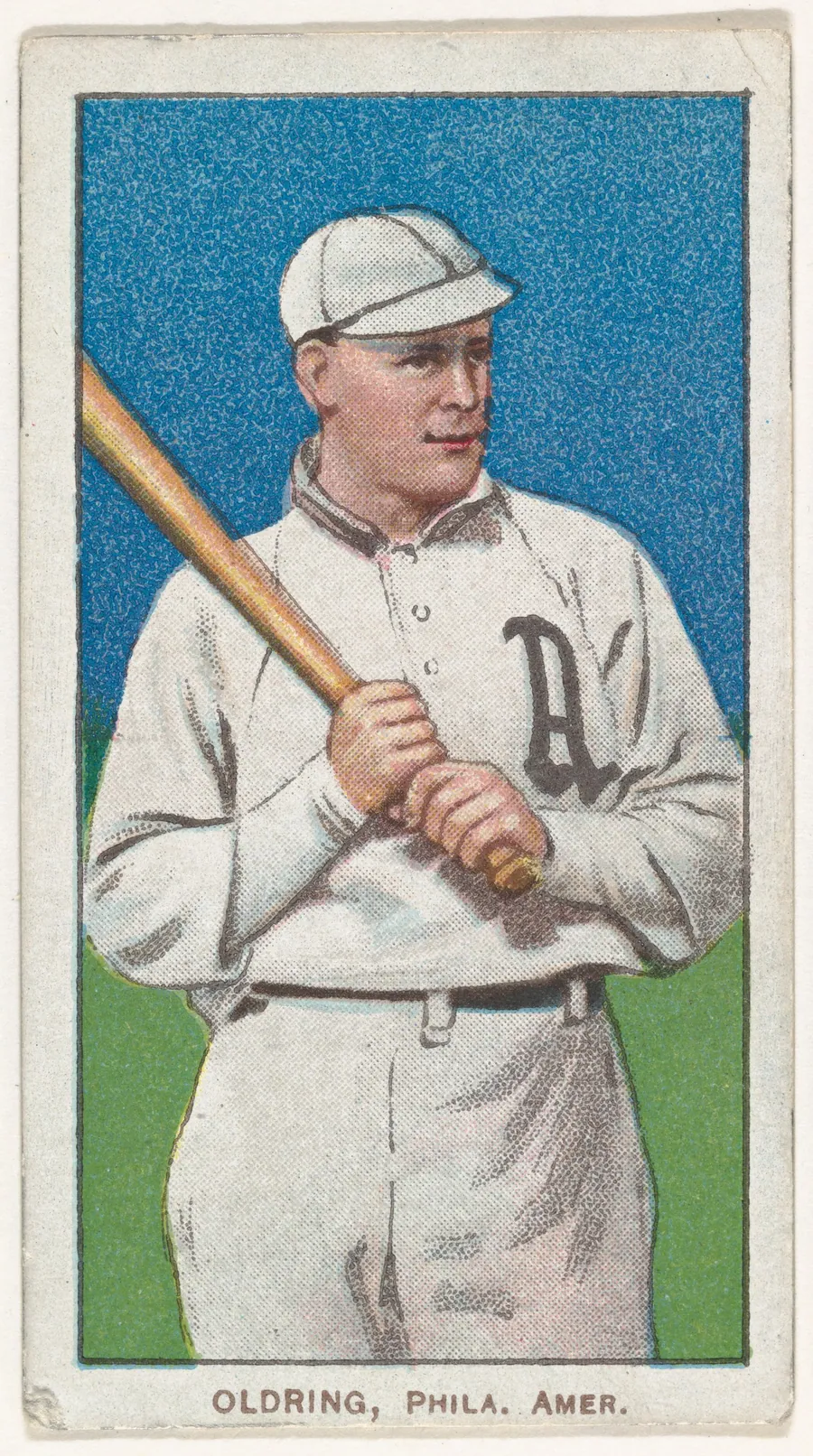 Oldring, Philadelphia, American League, from the White Border series (T206) for the American Tobacco Company by American Tobacco Company