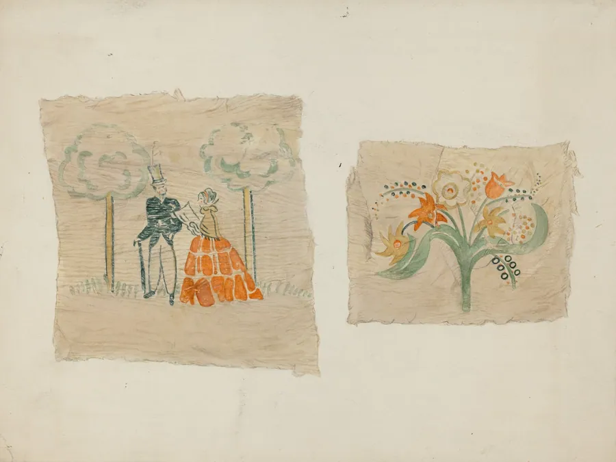 Wall Paper Sample by Betty Jacob