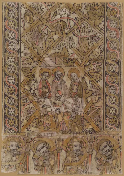 A Lectern Cloth with the Marriage at Cana