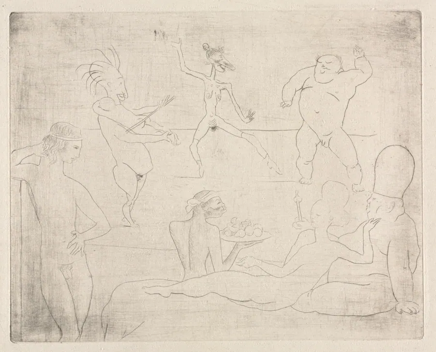 The Barbaric Dance (Before Salomé and Herod) by Pablo Picasso