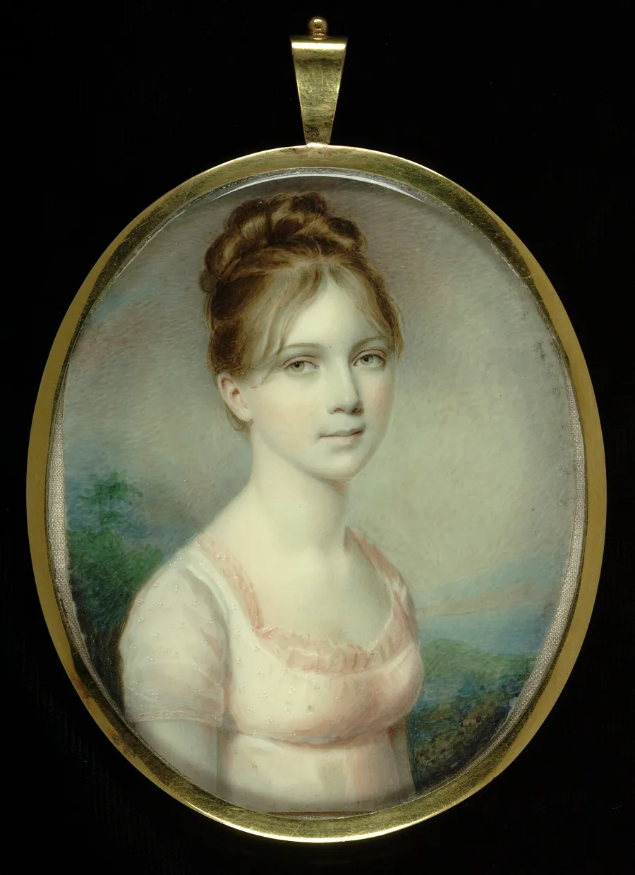 Henry B. Bounetheau's Aunt by Edward Greene Malbone, born Newport, RI 1777-died Savannah, GA 1807