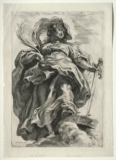 Saint Catherine in the Clouds
