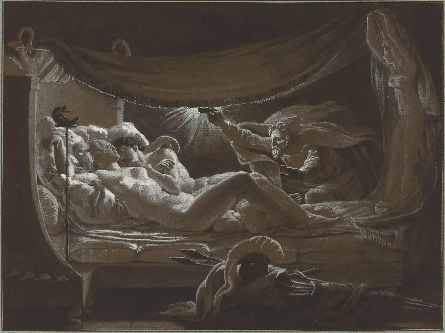 Vulcan Discovering Venus and Mars by François-Edouard Picot