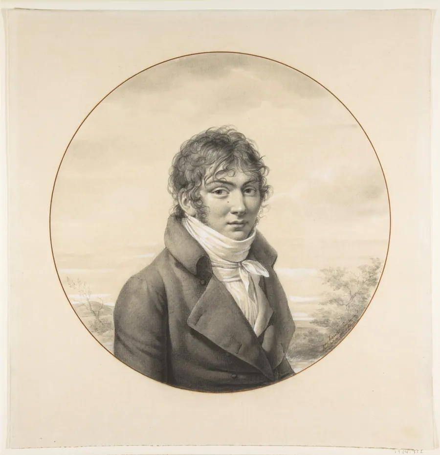Portrait of a Young Man by Fulchran Jean Harriet