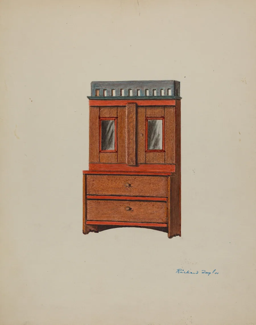 Toy Cupboard by Richard Taylor