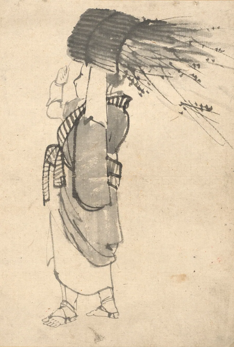 The Faggot Bearer by Kono Bairei