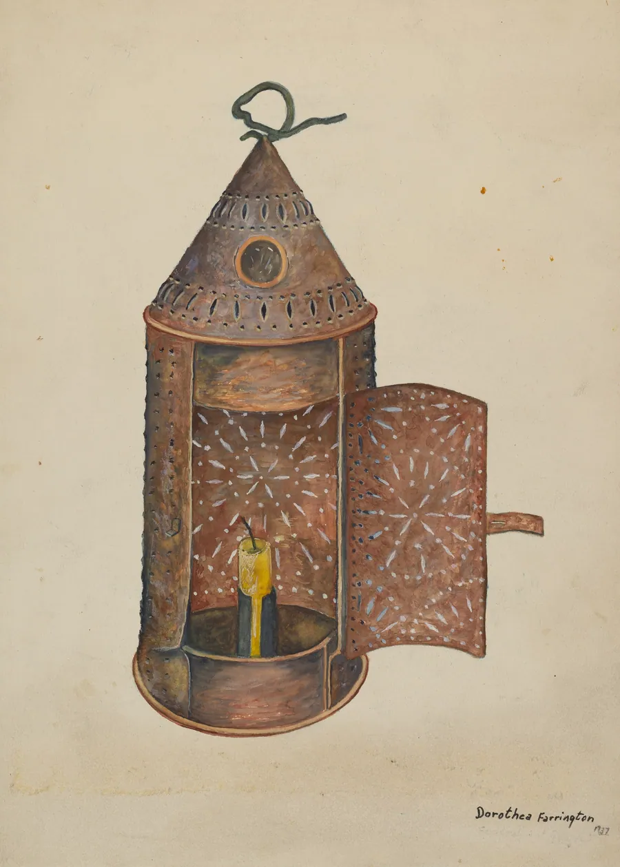 Yard Lantern by Dorothea A. Farrington