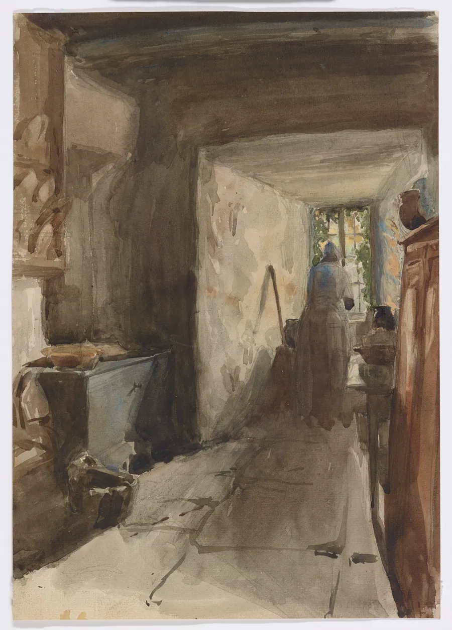 The Kitchen by James McNeill Whistler (1834-1903)