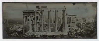 Erechtheion, Athens (62. Athènes. 1842. T. de Minerve Poliade.)