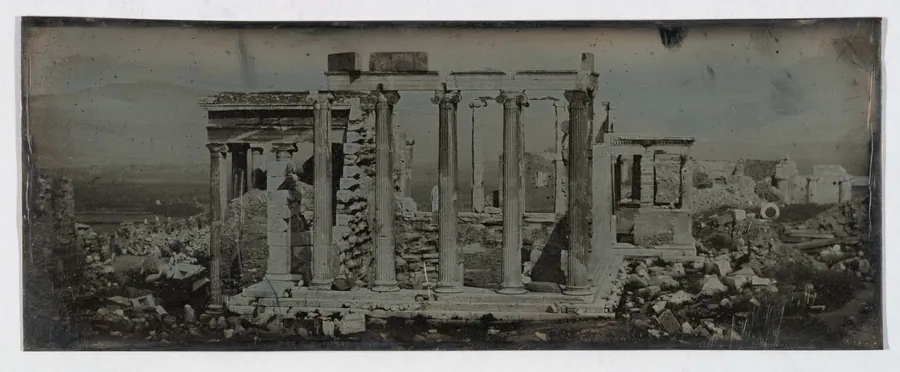 Erechtheion, Athens (62. Athènes. 1842. T. de Minerve Poliade.) by Joseph-Philibert Girault de Prangey