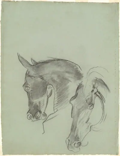 Studies for "The Fall of Gog and Magog"