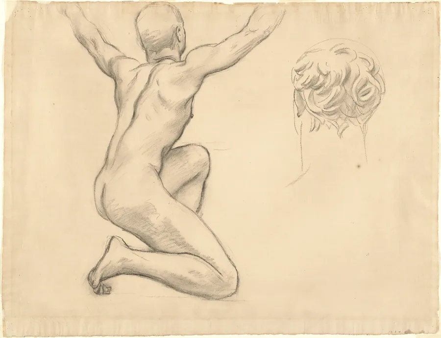 Studies for "The Unveiling of Truth" by John Singer Sargent